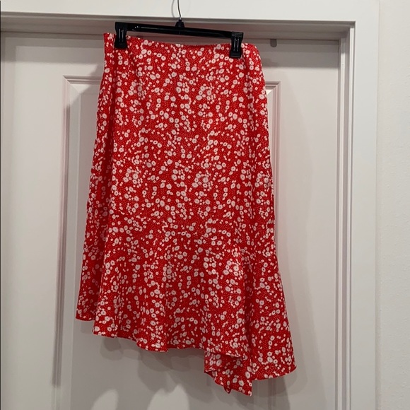 Lush Dresses & Skirts - Lush Red Floral Skirt